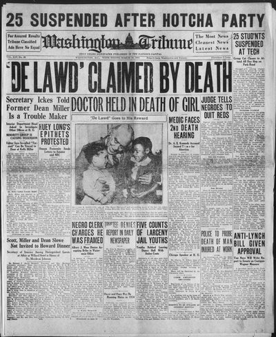 Washington Tribune, Mar 16, 1935