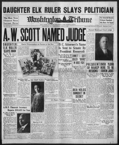 Washington Tribune, Apr 27, 1935
