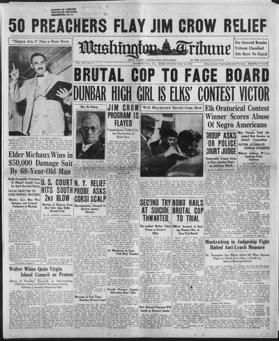 Washington Tribune, May 18, 1935