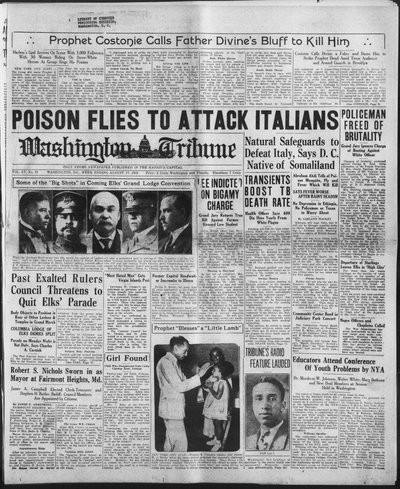 Washington Tribune, Aug 17, 1935