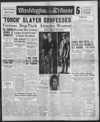 Washington Tribune, Nov 12, 1935