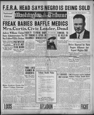 Washington Tribune, Nov 26, 1935