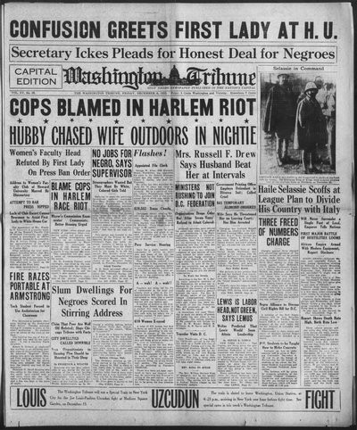 Washington Tribune, Dec 6, 1935