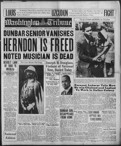 Washington Tribune, Dec 10, 1935