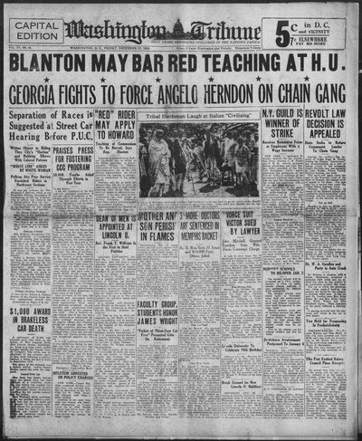Washington Tribune, Dec 27, 1935