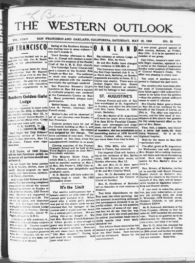 Western Outlook, May 12, 1928