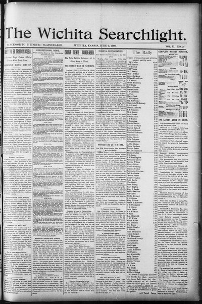 Wichita Searchlight, Jun 9, 1900