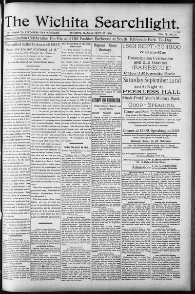 Wichita Searchlight, Sep 22, 1900