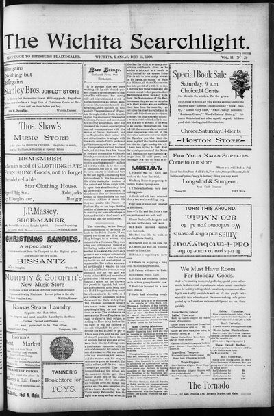Wichita Searchlight, Dec 15, 1900