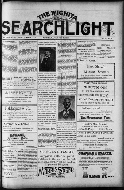 Wichita Searchlight, Dec 29, 1900