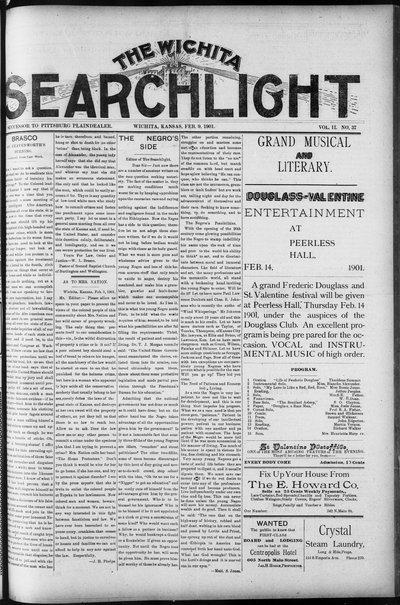 Wichita Searchlight, Feb 9, 1901