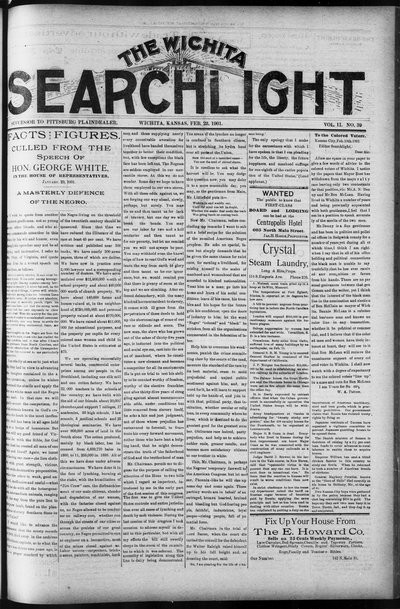 Wichita Searchlight, Feb 23, 1901