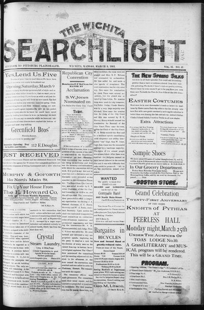 Wichita Searchlight, Mar 9, 1901