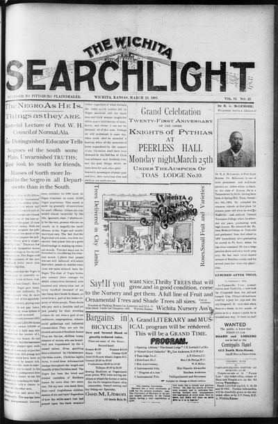 Wichita Searchlight, Mar 23, 1901