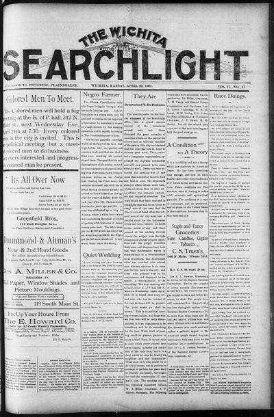 Wichita Searchlight, Apr 20, 1901