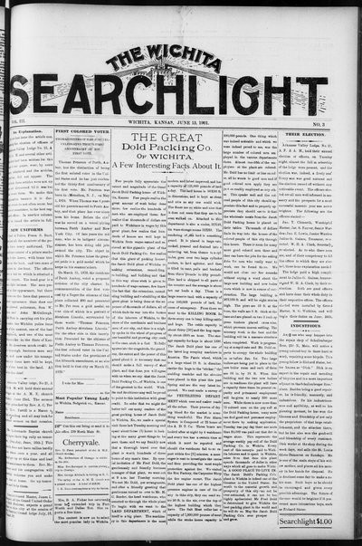 Wichita Searchlight, Jun 15, 1901