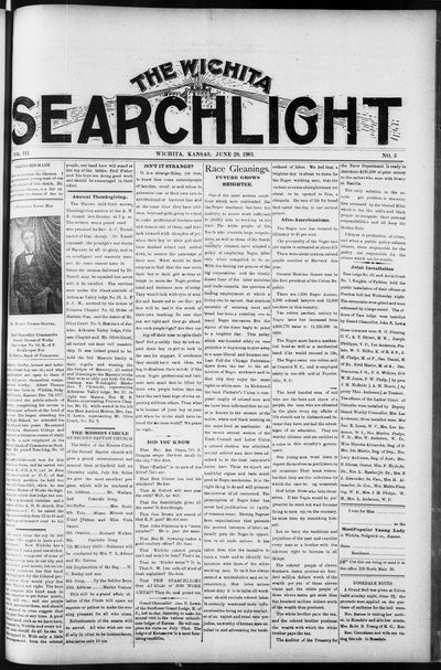 Wichita Searchlight, Jun 29, 1901