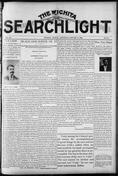 Wichita Searchlight, Jan 11, 1902