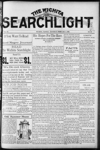 Wichita Searchlight, Feb 8, 1902