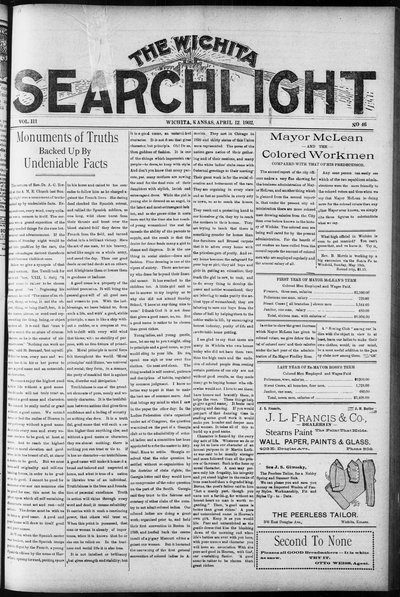 Wichita Searchlight, Apr 12, 1902