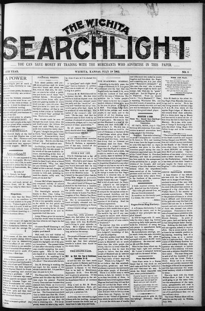 Wichita Searchlight, Jul 19, 1902