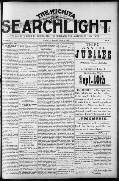 Wichita Searchlight, Jul 26, 1902