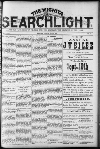 Wichita Searchlight, Aug 9, 1902
