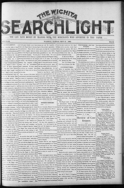 Wichita Searchlight, Sep 27, 1902