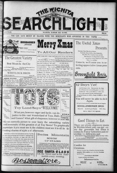 Wichita Searchlight, Dec 20, 1902