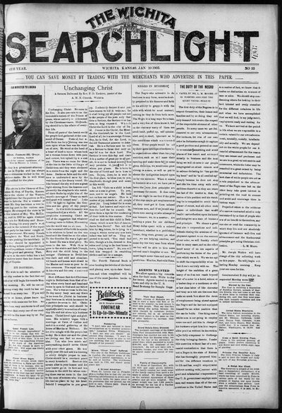Wichita Searchlight, Jan 10, 1903