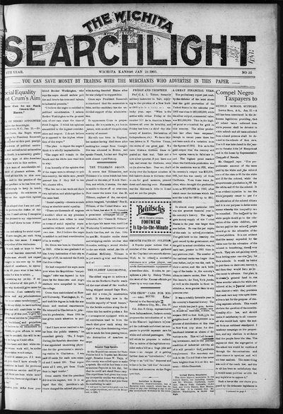 Wichita Searchlight, Jan 24, 1903