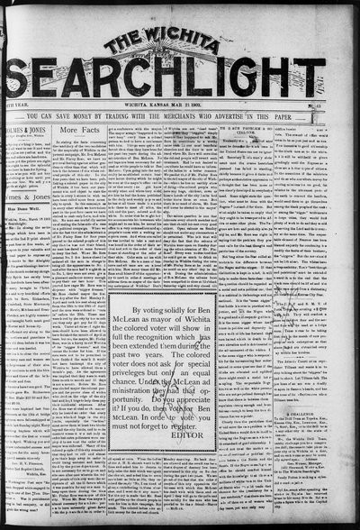 Wichita Searchlight, Mar 21, 1903
