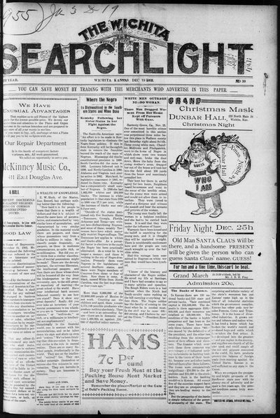 Wichita Searchlight, Dec 19, 1903