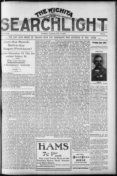 Wichita Searchlight, Jan 16, 1904