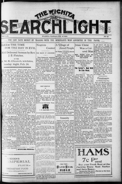Wichita Searchlight, Feb 27, 1904