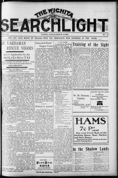 Wichita Searchlight, Mar 19, 1904