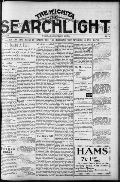 Wichita Searchlight, Mar 26, 1904