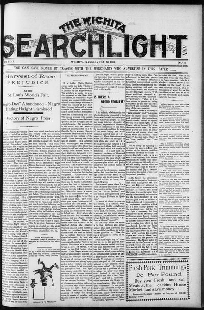Wichita Searchlight, Jul 30, 1904
