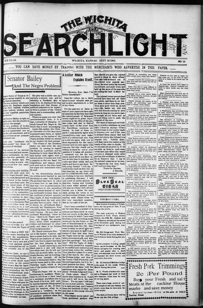 Wichita Searchlight, Sep 10, 1904