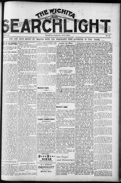 Wichita Searchlight, Oct 8, 1904