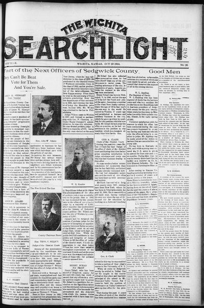 Wichita Searchlight, Oct 29, 1904
