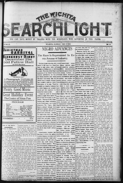 Wichita Searchlight, Dec 17, 1904