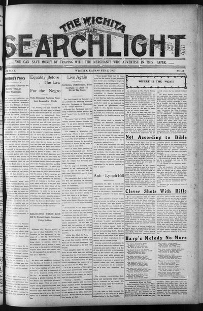 Wichita Searchlight, Feb 25, 1905