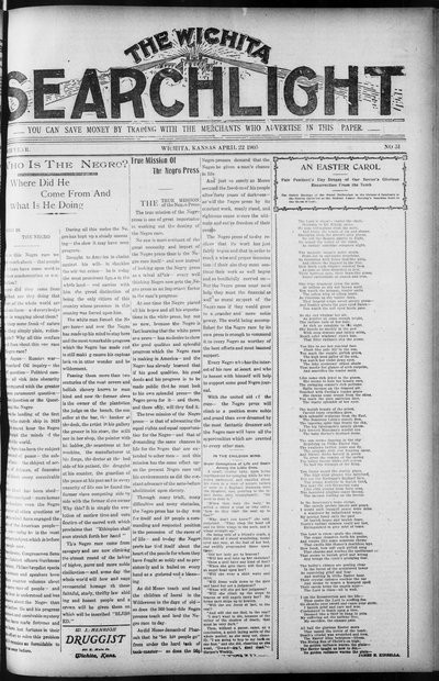 Wichita Searchlight, Apr 22, 1905