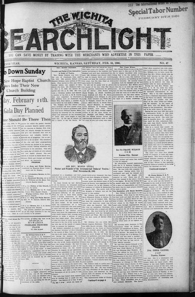 Wichita Searchlight, Feb 10, 1906