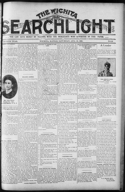 Wichita Searchlight, Aug 18, 1906
