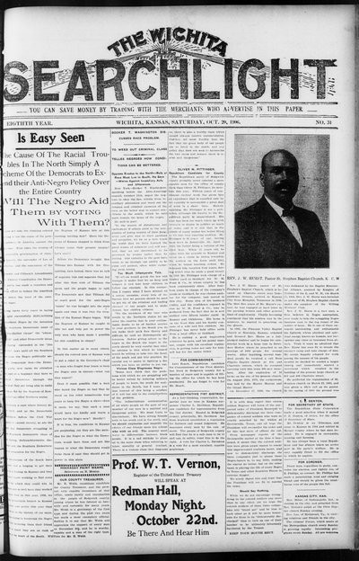 Wichita Searchlight, Oct 20, 1906