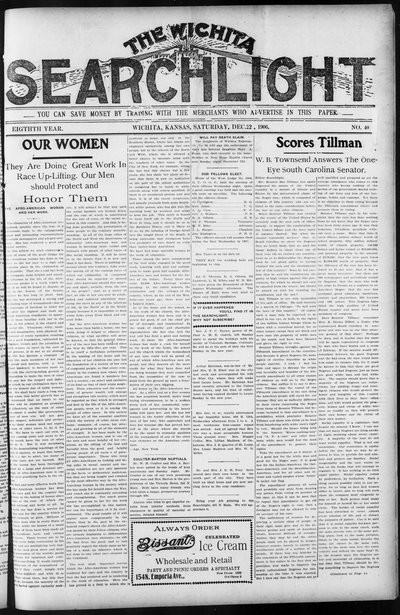 Wichita Searchlight, Dec 22, 1906