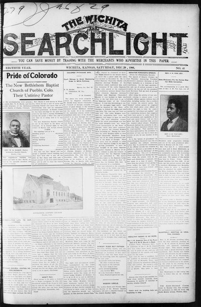 Wichita Searchlight, Dec 29, 1906