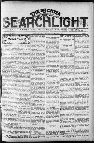 Wichita Searchlight, Feb 9, 1907